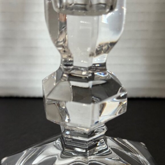 Vintage IMPERLUX Handcut Lead Crystal Candlesticks - Made in Slovakia - Picture 5 of 7